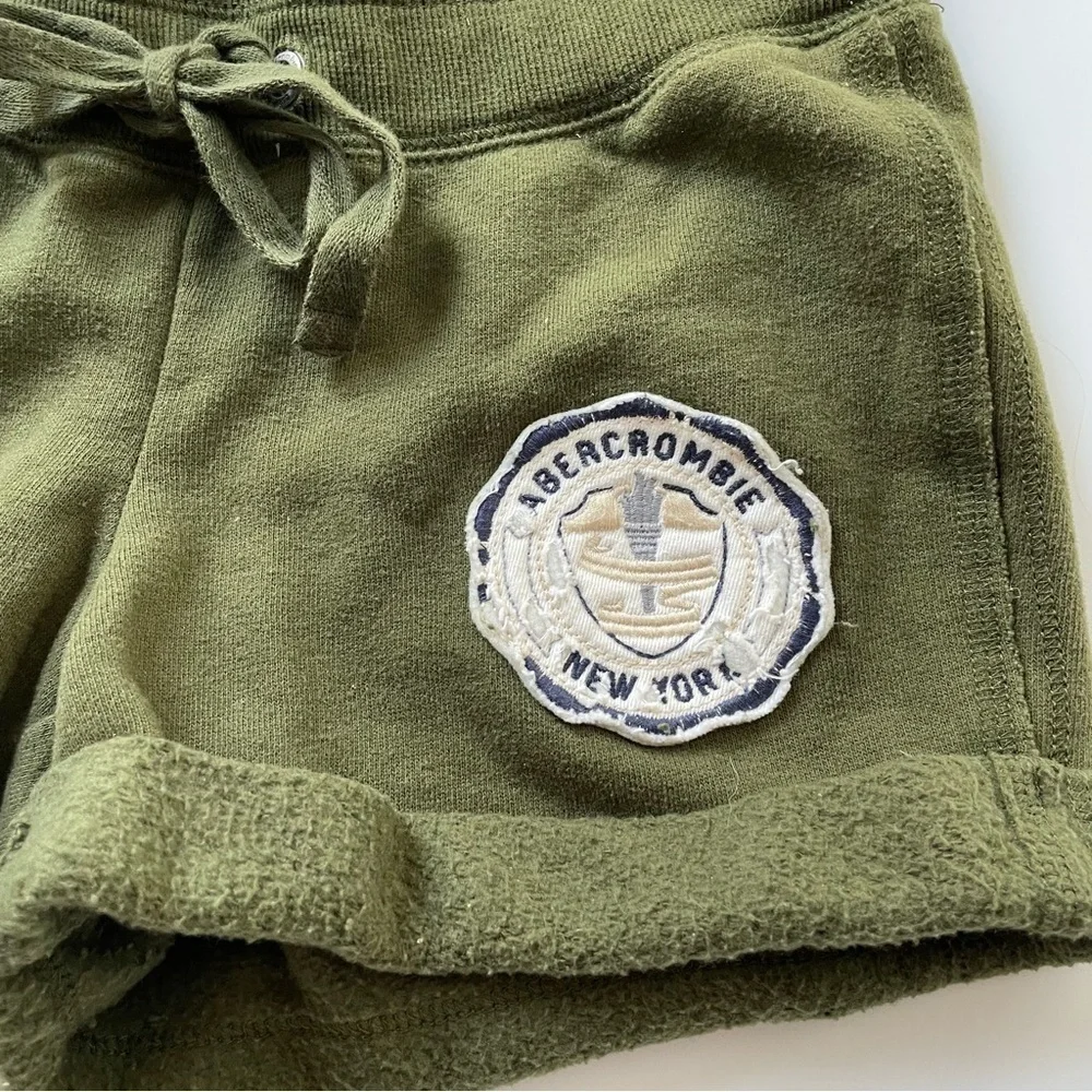 Vintage Abercrombie & Fitch kids Athletic Sweat shorts Y2K 90’s - Picture 2 of 6